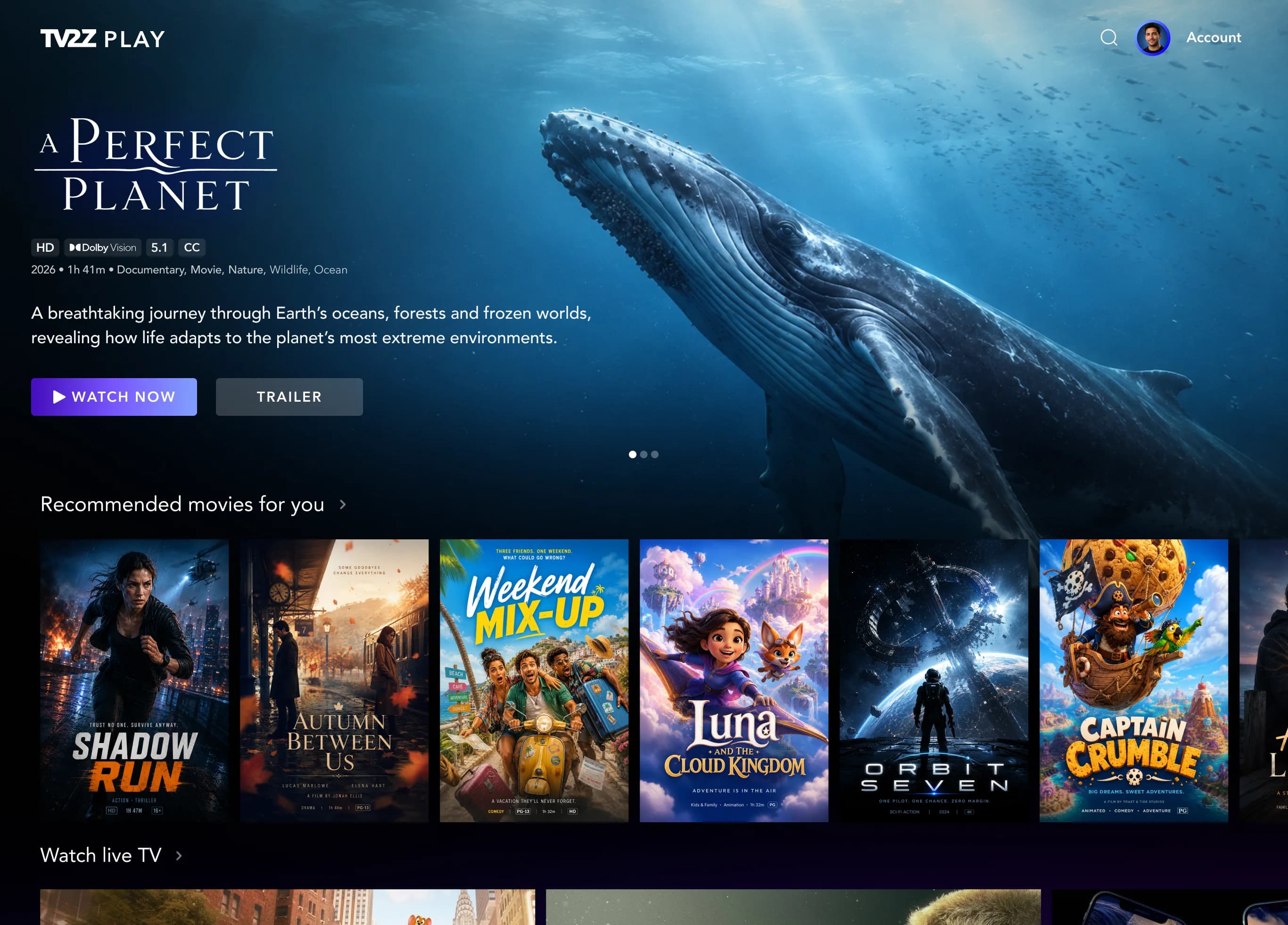 TV2Z platform preview